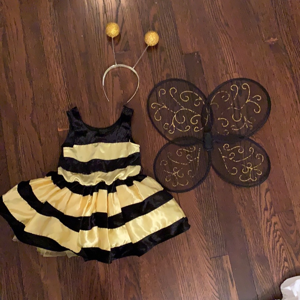 4T bubble bee costume